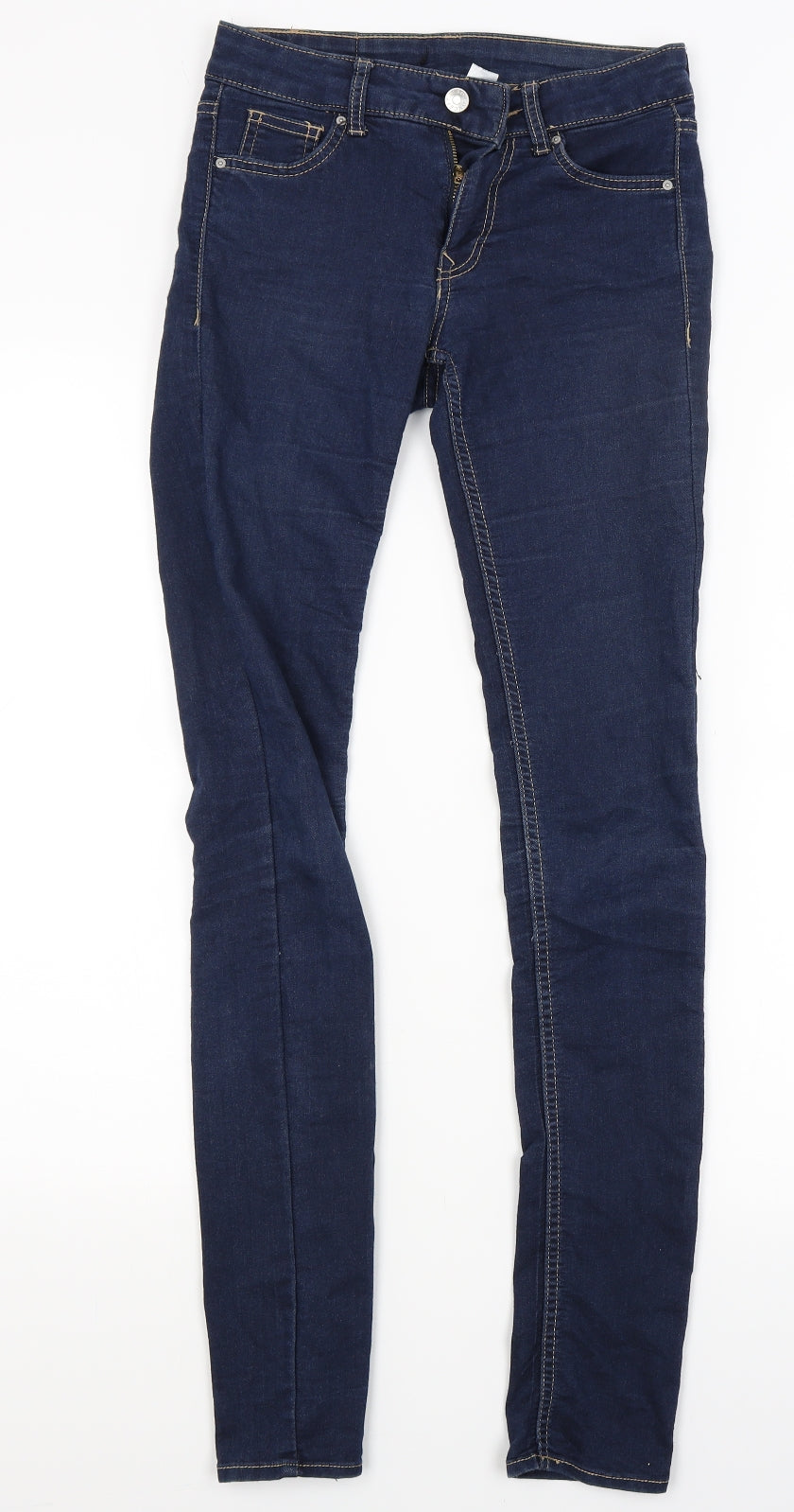 Divided Womens Blue  Denim Jegging Jeans Size 6 L29 in