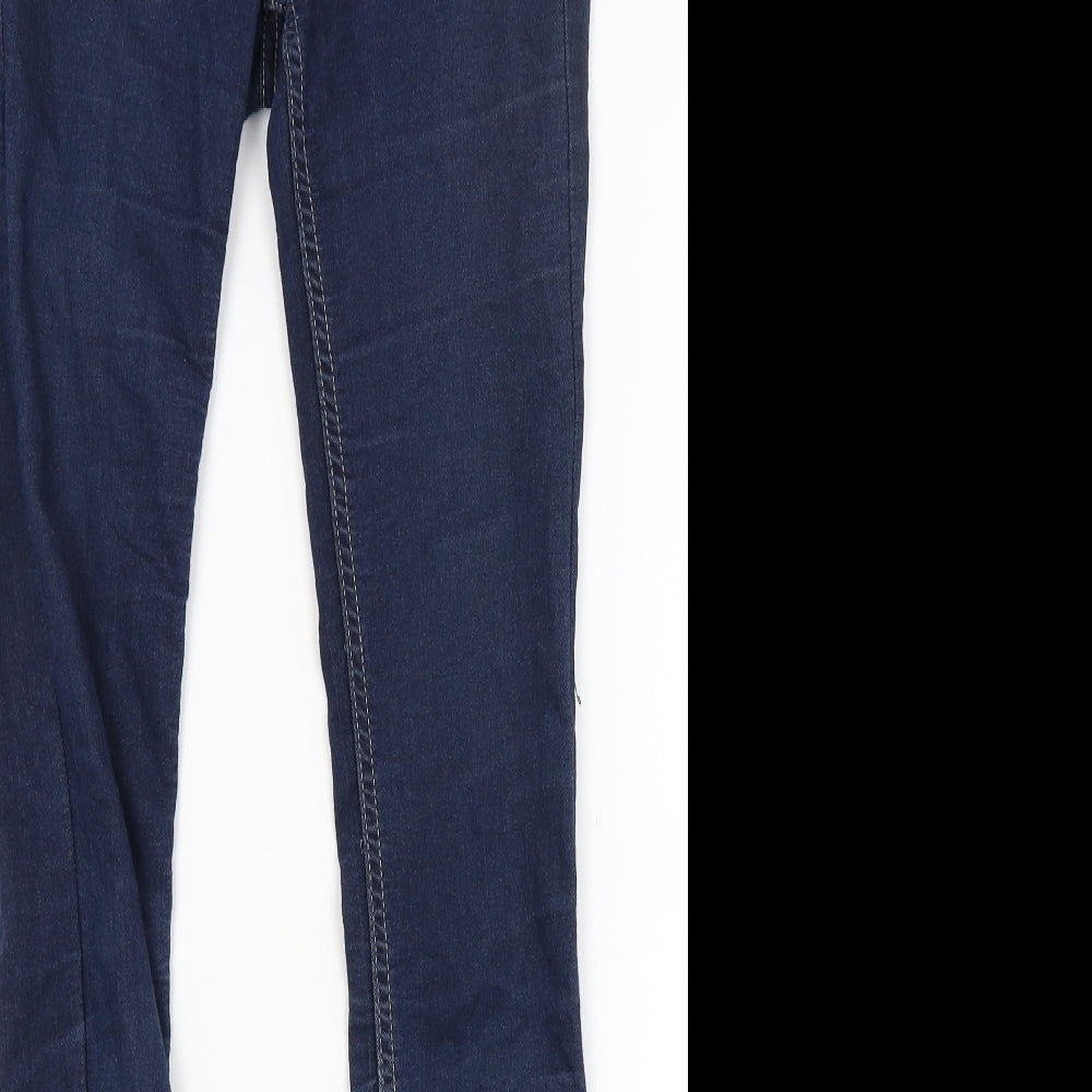 Divided Womens Blue  Denim Jegging Jeans Size 6 L29 in