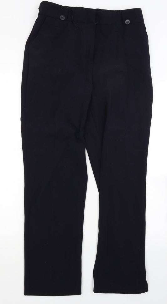 Saviour Womens Blue   Trousers  Size 12 L28 in