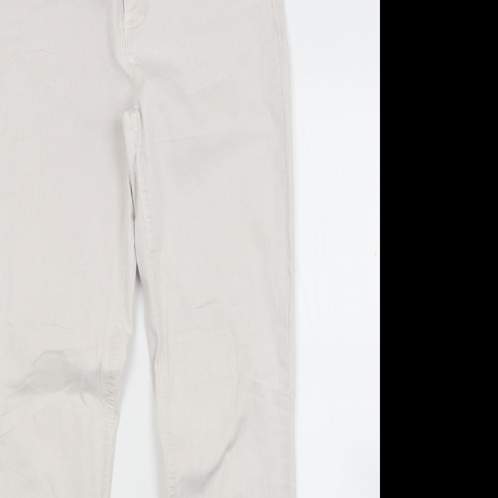 Street One Womens White  Denim Skinny Jeans Size 29 in L32 in
