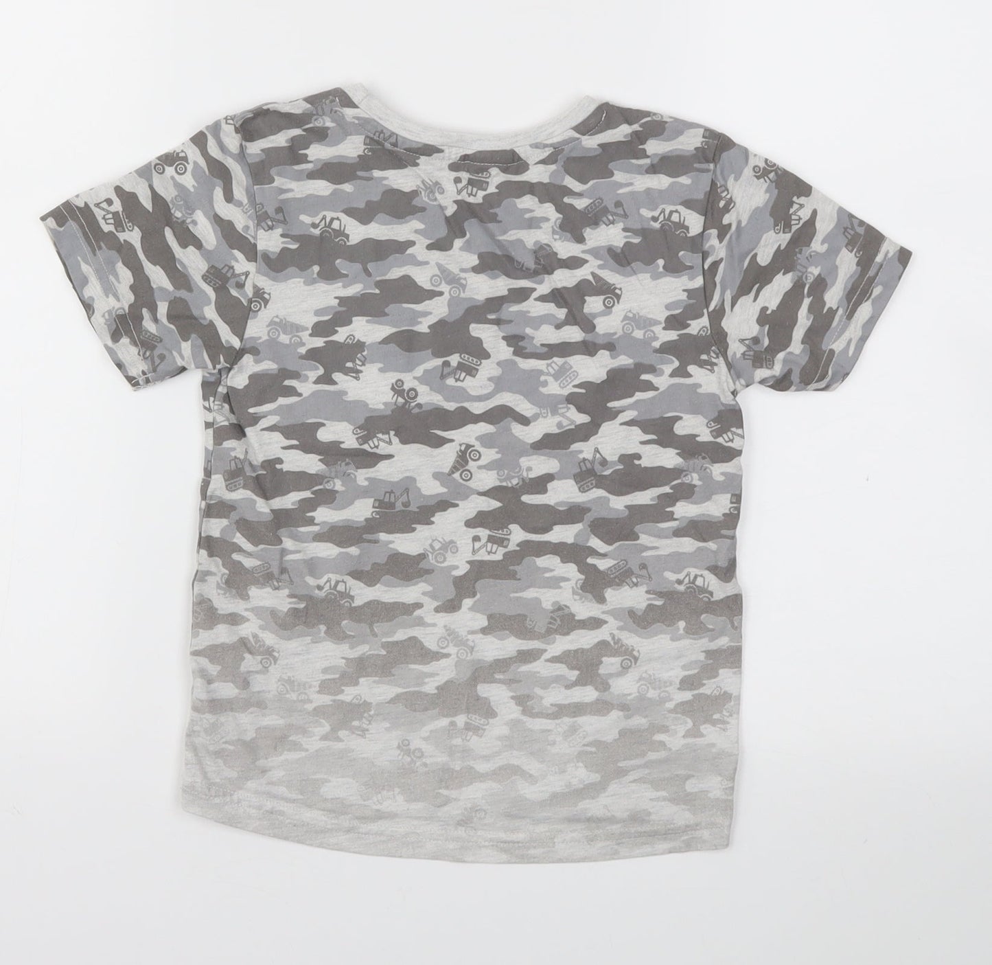 George Boys Grey   Basic T-Shirt Size 4-5 Years