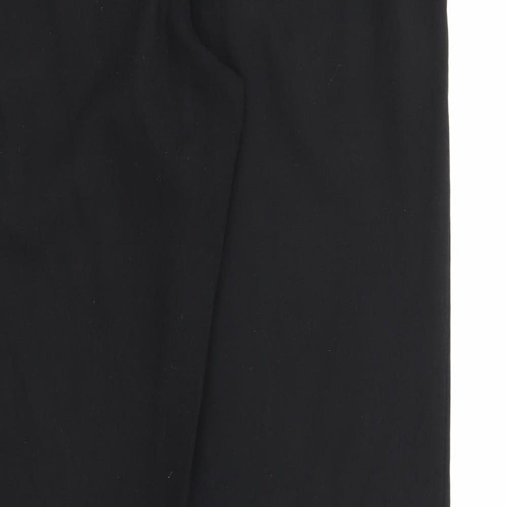 NEXT Womens Black  Rayon Dress Pants Trousers Size 12 L28 in