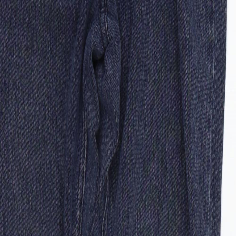 NEXT Womens Blue   Trousers  Size 6 L25 in
