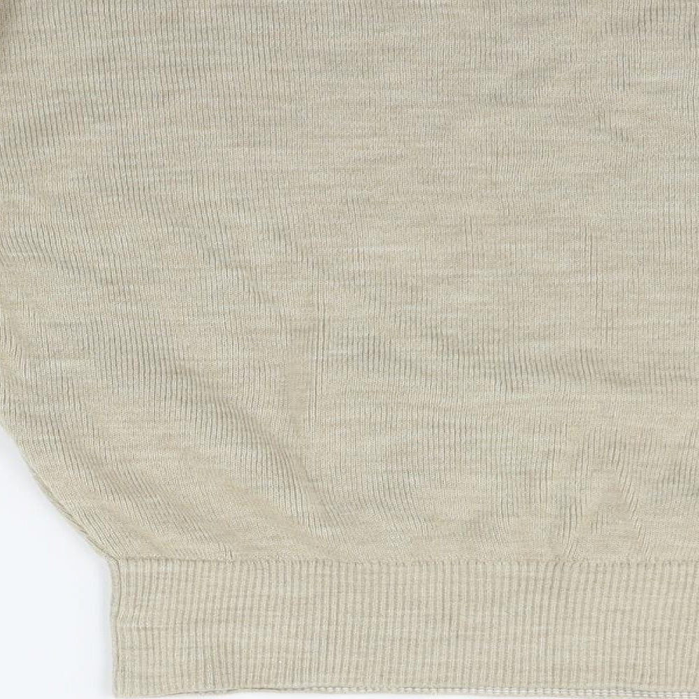 Nasty Gal Womens Beige   Pullover Jumper Size S