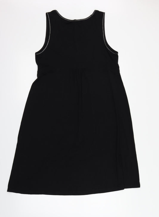 barandi Womens Black   Fit & Flare  Size M