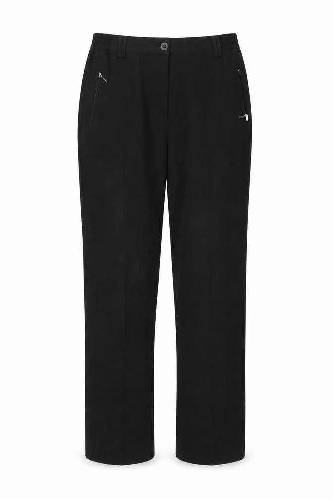 Oscar B Womens Black   Trousers  Size 14 L30 in