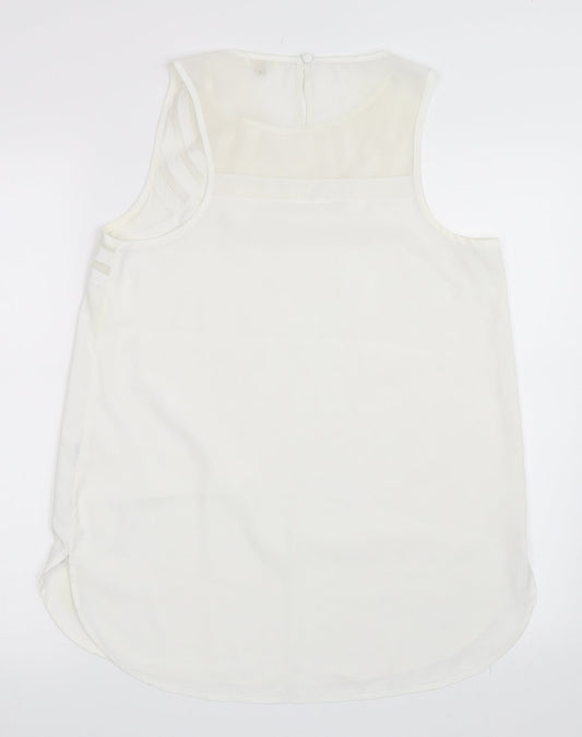 River Island Womens White   Basic Blouse Size 10