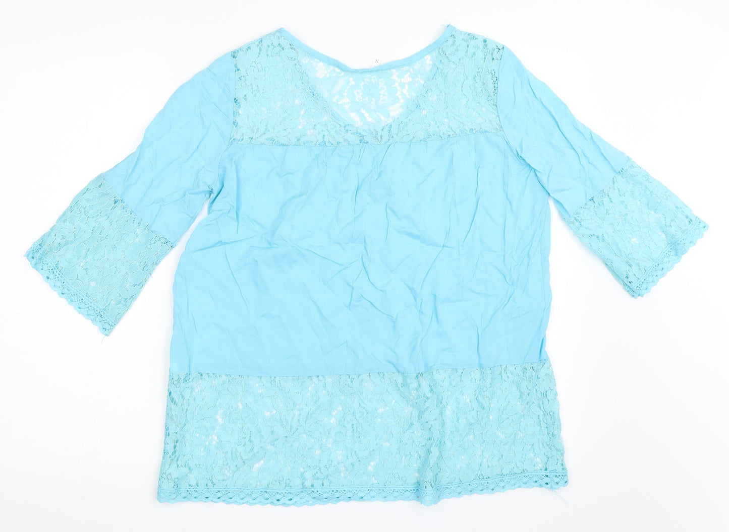 Preworn Womens Blue   Basic Blouse Size S
