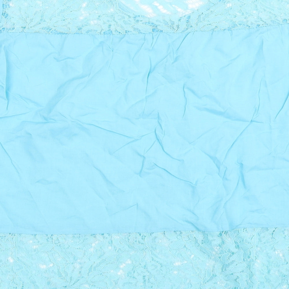 Preworn Womens Blue   Basic Blouse Size S