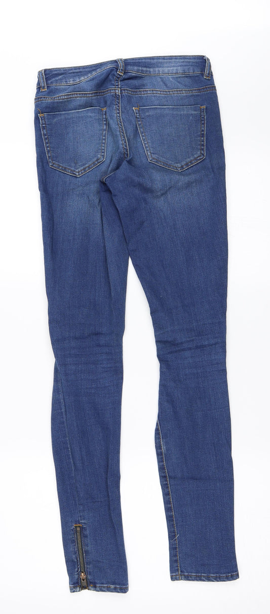 Warehouse Womens Blue  Denim Skinny Jeans Size 6 L31 in