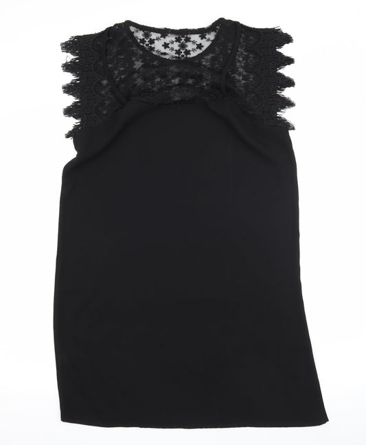 Luc-ce Womens Black   A-Line  Size S
