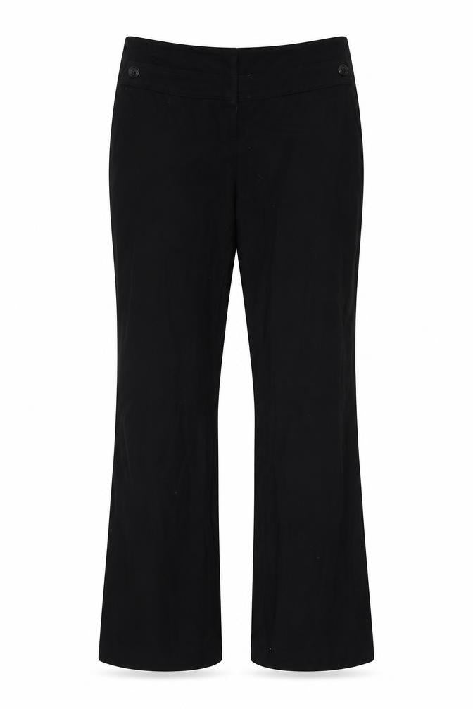Ipekyol Womens Black   Trousers  Size 12 L32 in