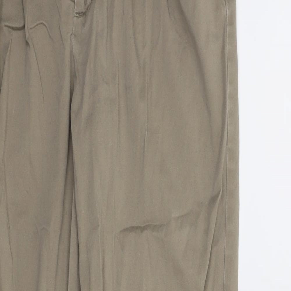 Etam Womens Beige   Chino Trousers Size 12 L29 in