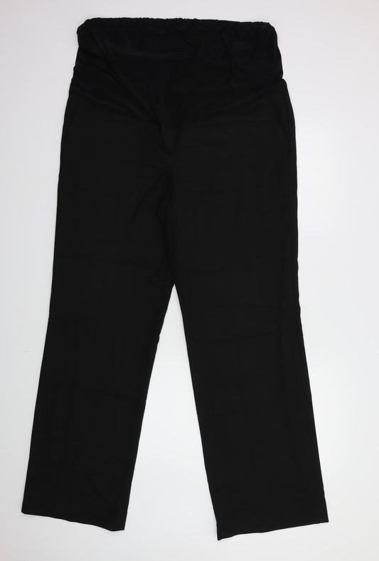 Preworn Womens Black   Trousers  Size 40 in L30 in