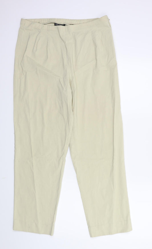 Philosophy Womens Beige   Trousers  Size 16 L26 in