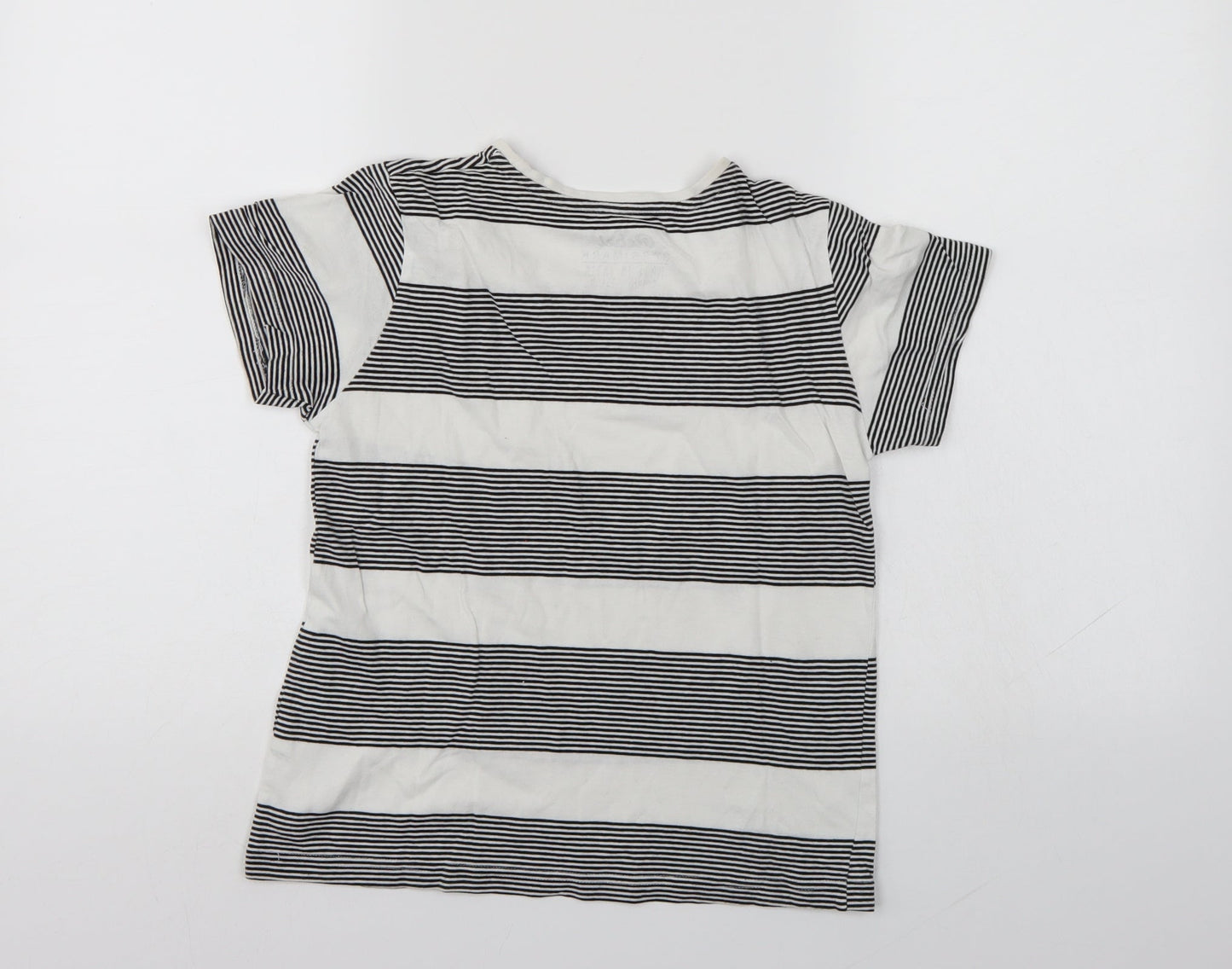 Primark Girls Multicoloured Striped  Basic Polo Size 8-9 Years