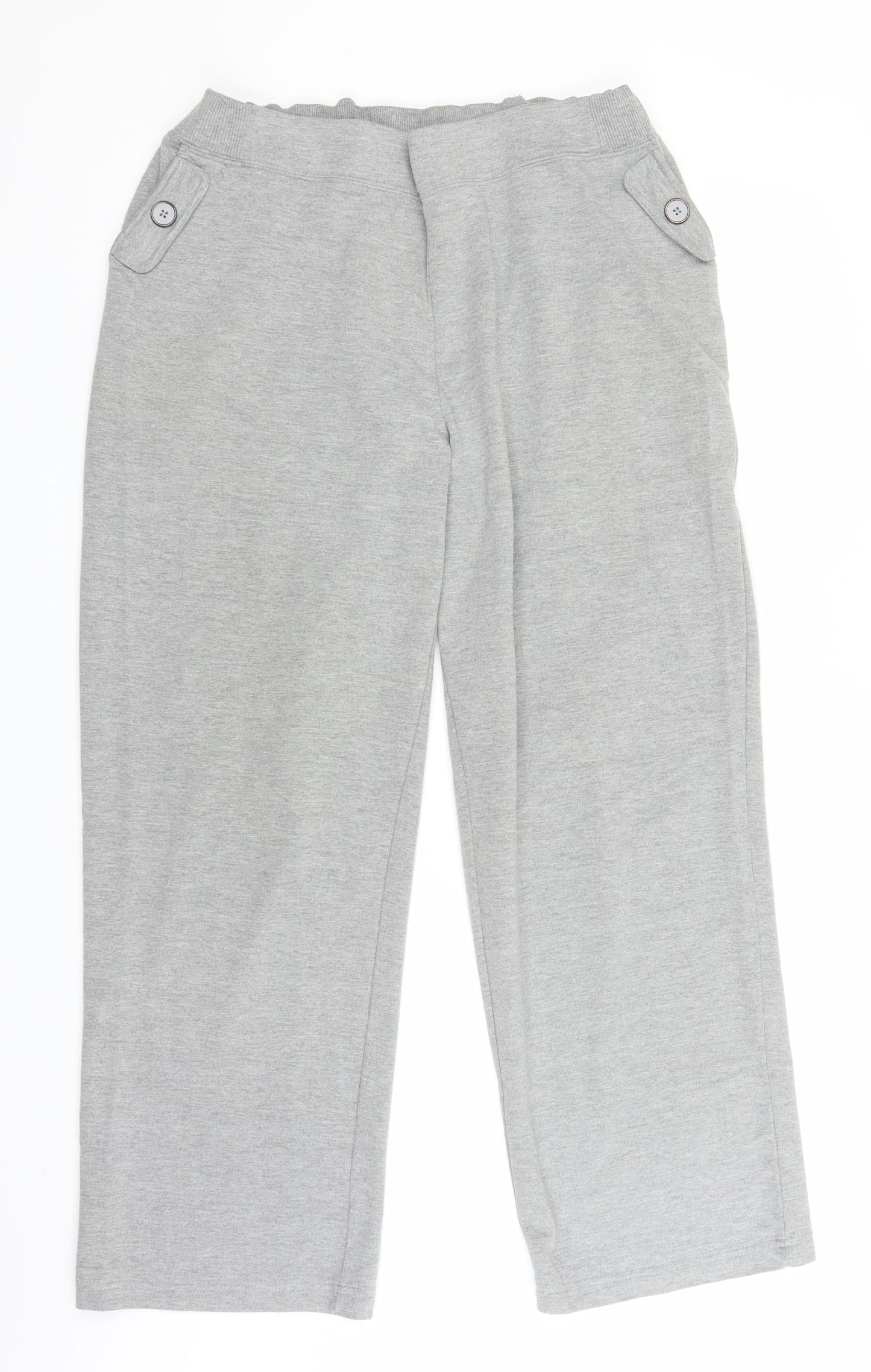 BM Womens Grey   Sweatpants Trousers Size M L26.5 in