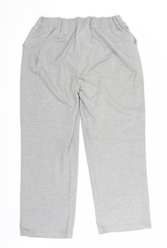 BM Womens Grey   Sweatpants Trousers Size M L26.5 in