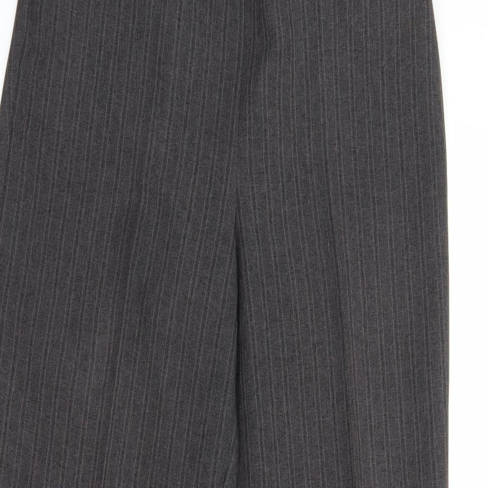 BM Womens Brown Striped  Trousers  Size 10 L26 in