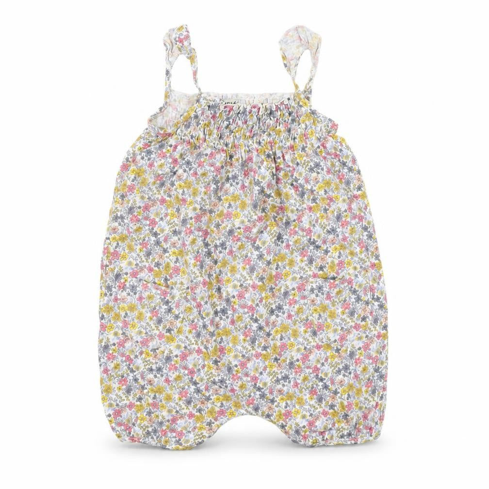 Next Girls White Floral  Playsuit One-Piece Size 2 Years