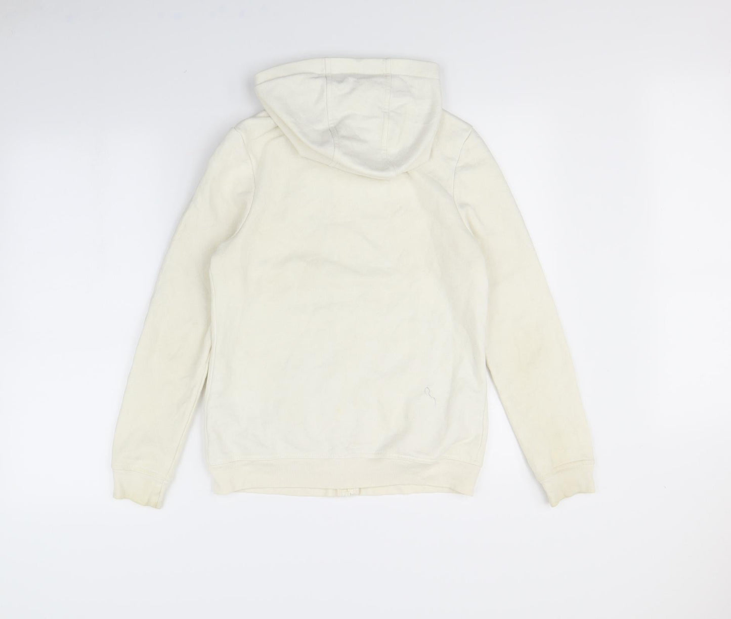 Denim & Co. Womens Ivory   Jacket  Size 8