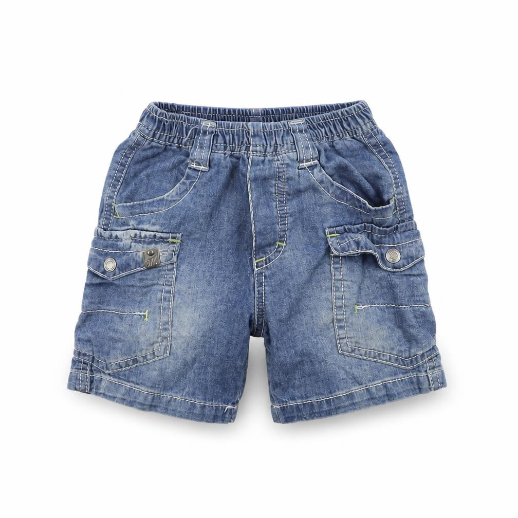 Preworn Baby Blue   Cropped Jeans Size 6-9 Months