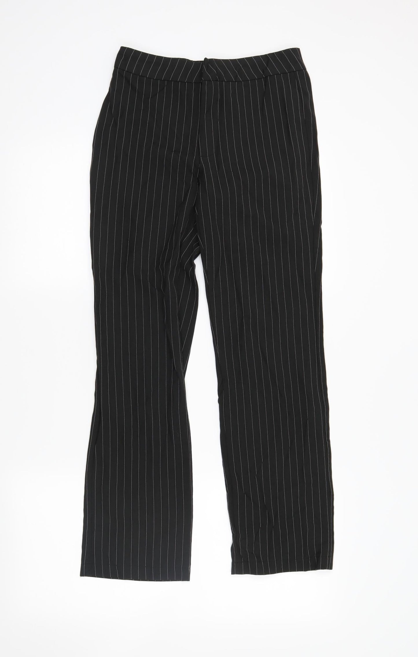 Preworn Womens Blue Striped  Trousers  Size S L27 in