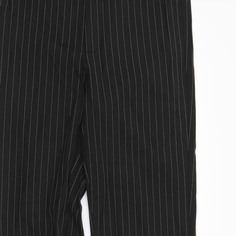 Preworn Womens Blue Striped  Trousers  Size S L27 in