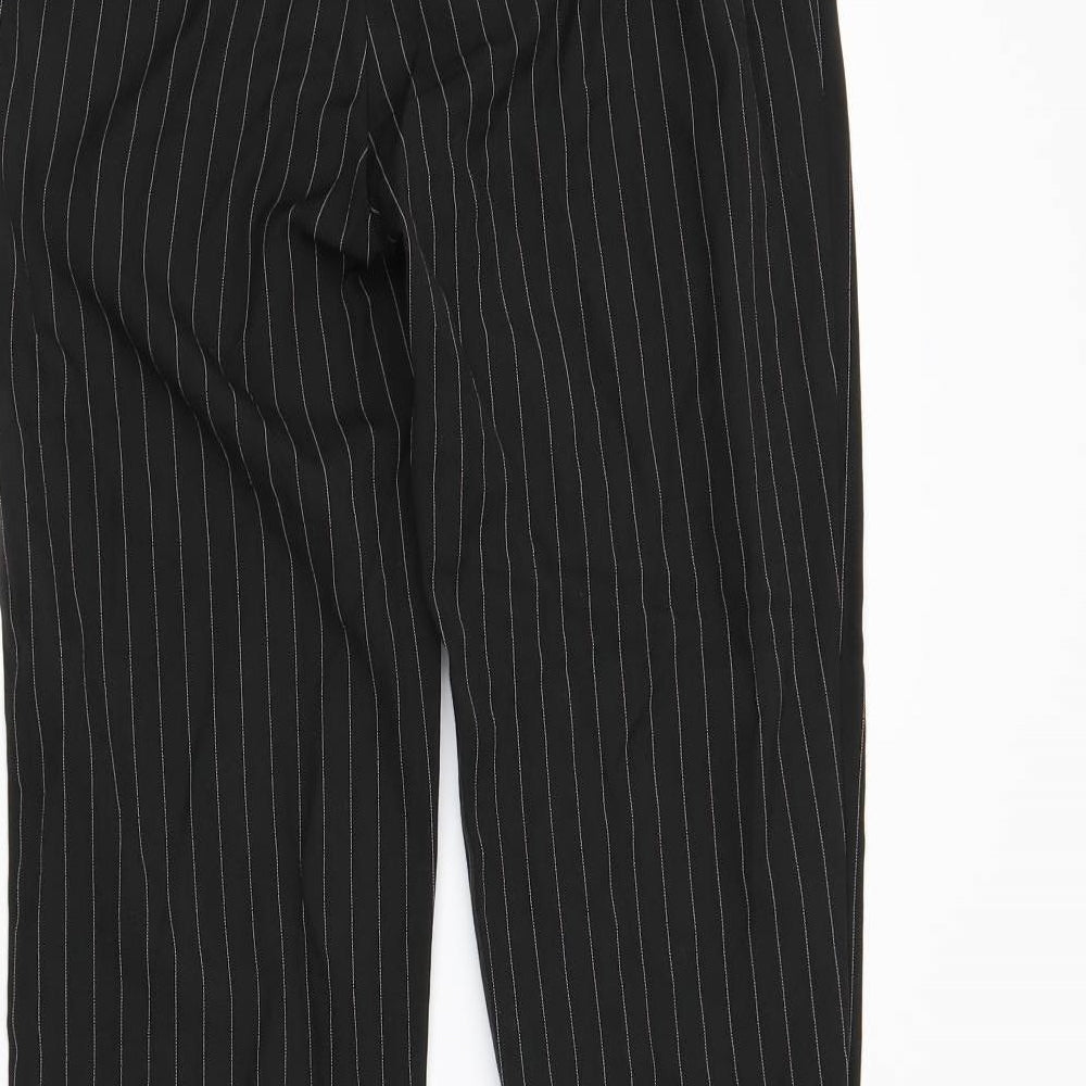 Preworn Womens Blue Striped  Trousers  Size S L27 in