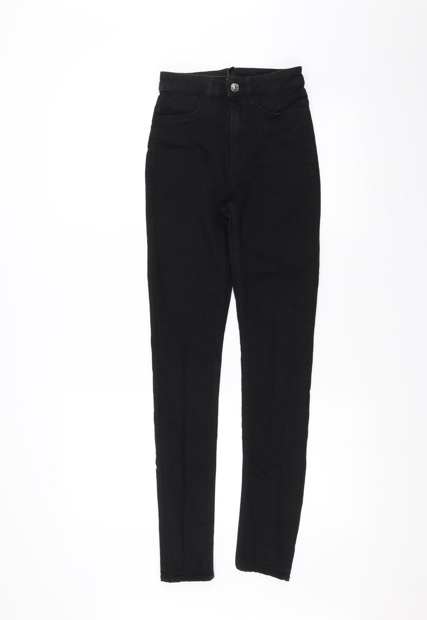 H&M Womens Black   Skinny Jeans Size 6 L27 in