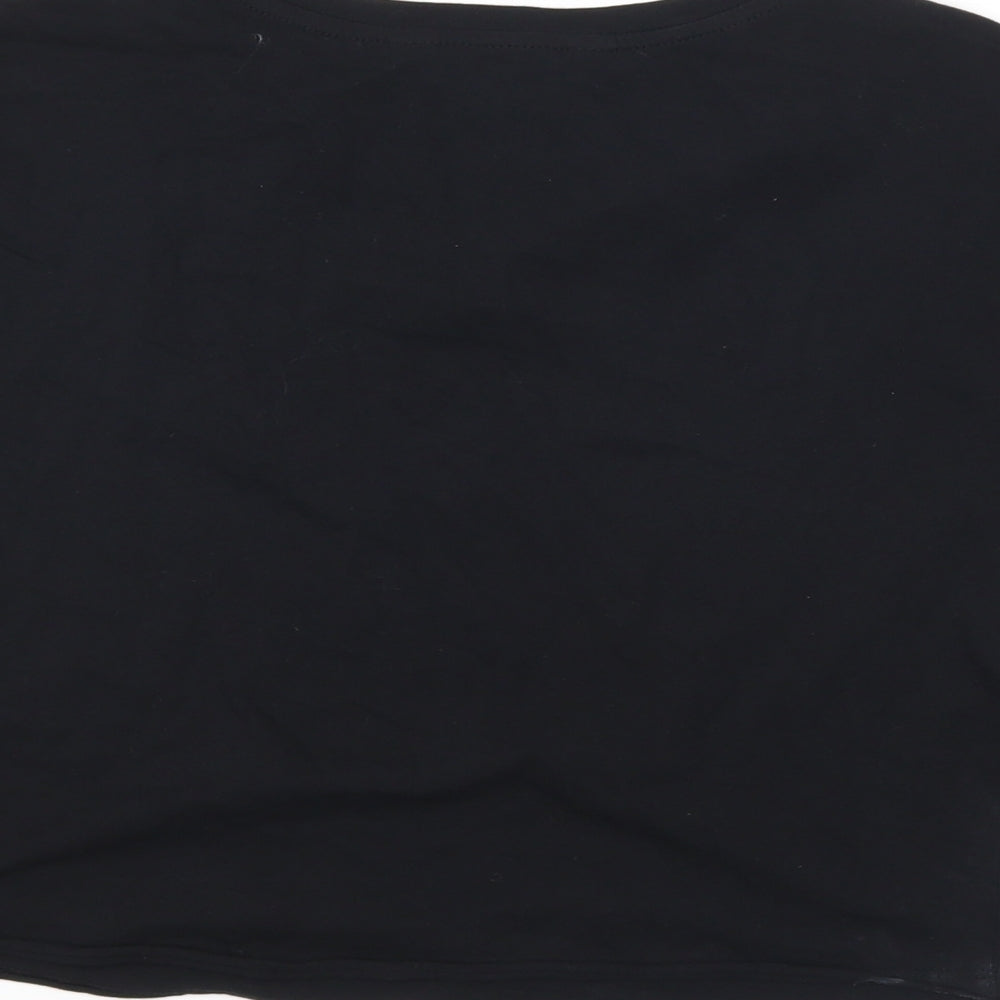 New Look Girls Black   Cropped T-Shirt Size 12-13 Years  - Colorado