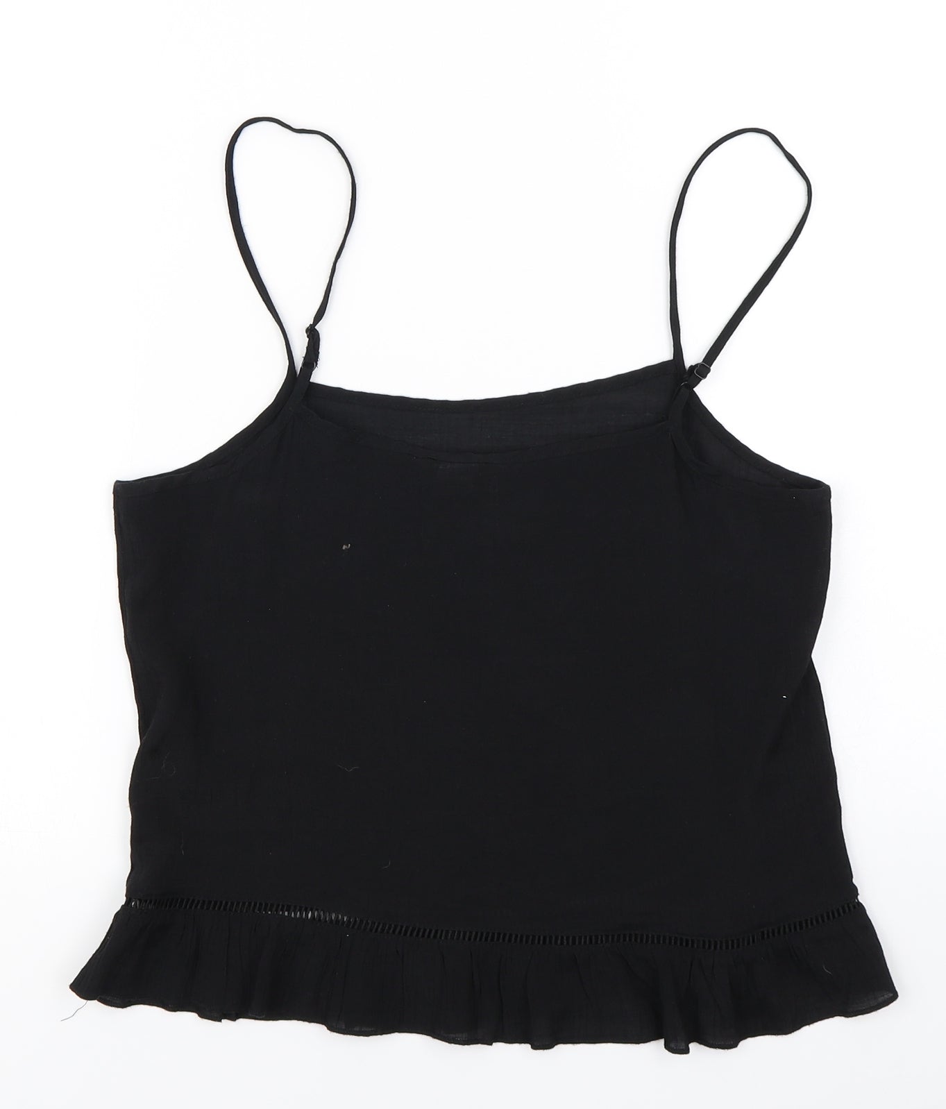 Divided Womens Black   Camisole Blouse Size 10