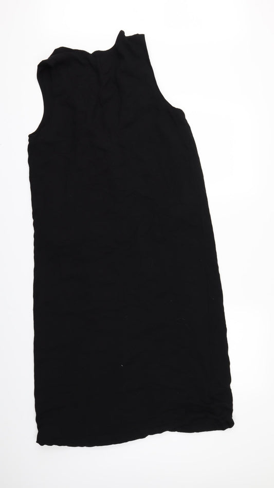 FOREVER 21 Womens Black   Jacket Waistcoat Size S  - LONG WAISTCOAT