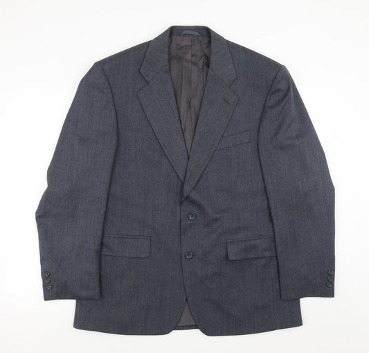 Chatsworth Mens Blue   Jacket Suit Jacket Size 42