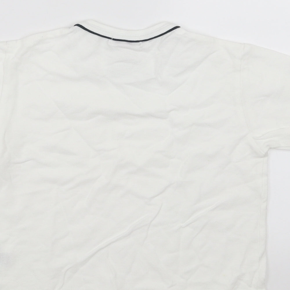 George Boys White   Basic T-Shirt Size 3-4 Years