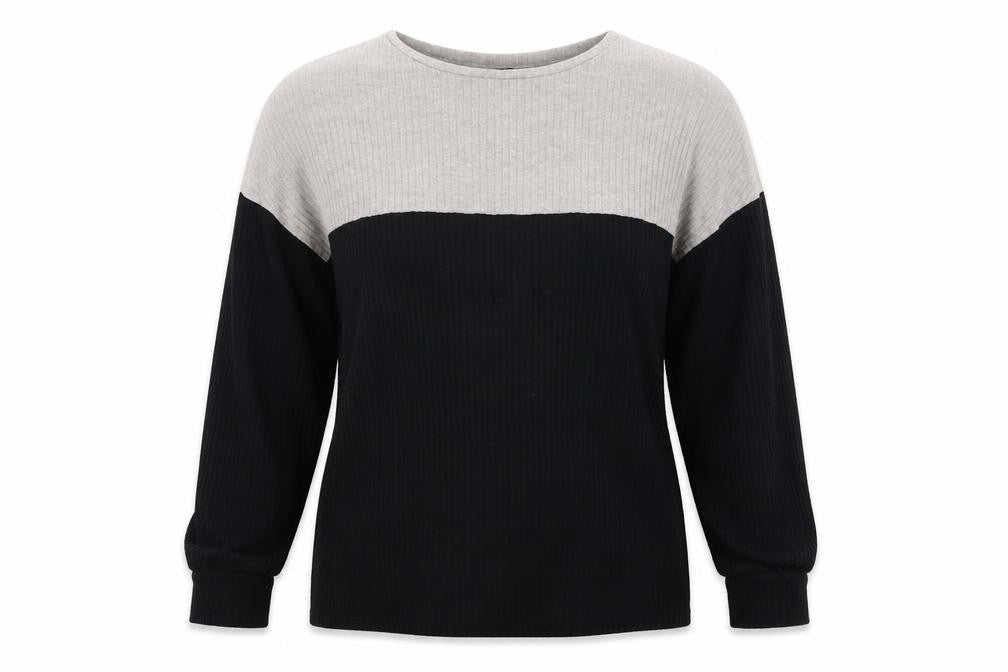 SHEIN Shien Womens Black  Knit Pullover Jumper Size L