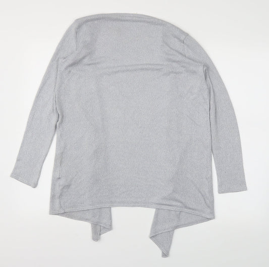 yd Girls Grey   Cardigan Jumper Size 11-12 Years