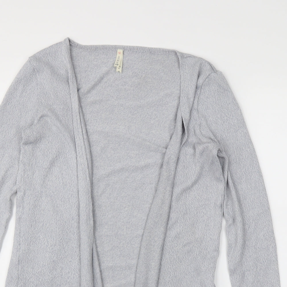 yd Girls Grey   Cardigan Jumper Size 11-12 Years