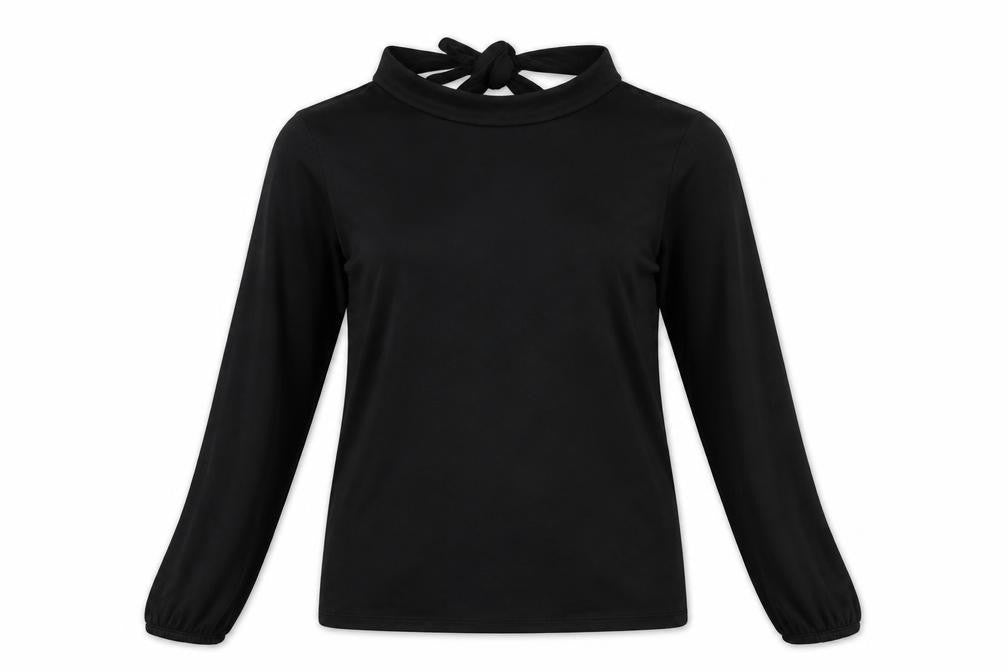 Warehouse Womens Black   Basic T-Shirt Size 8