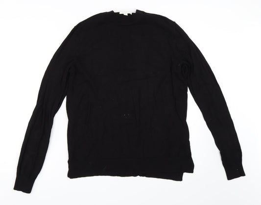 H&M Womens Black   Pullover Jumper Size S