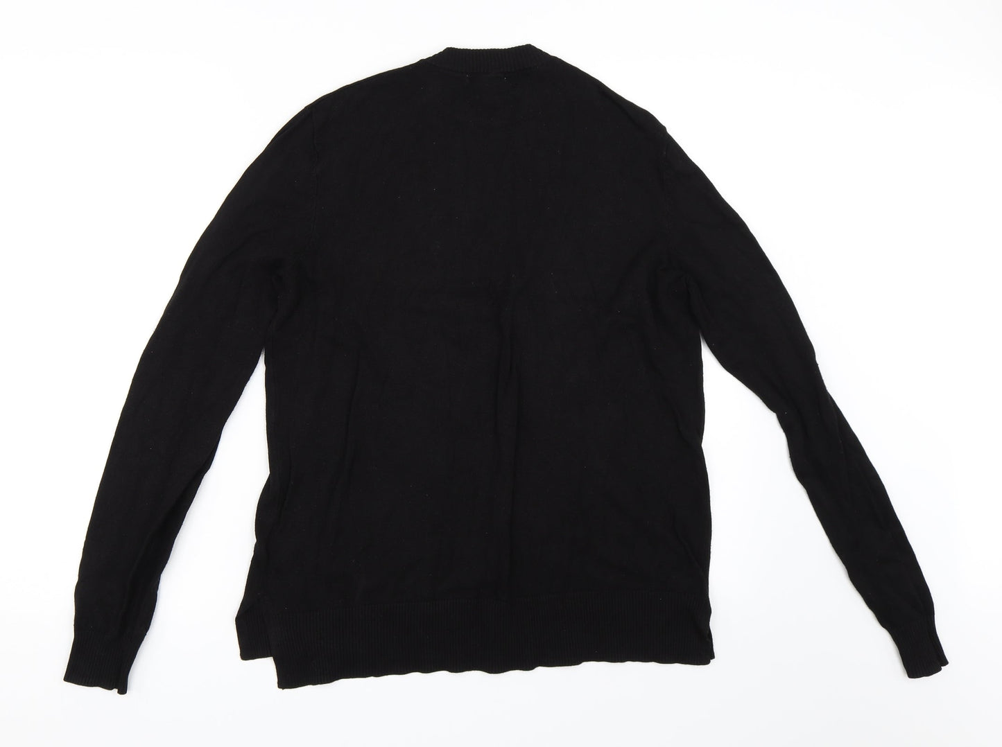 H&M Womens Black   Pullover Jumper Size S