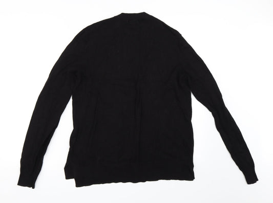 H&M Womens Black   Pullover Jumper Size S
