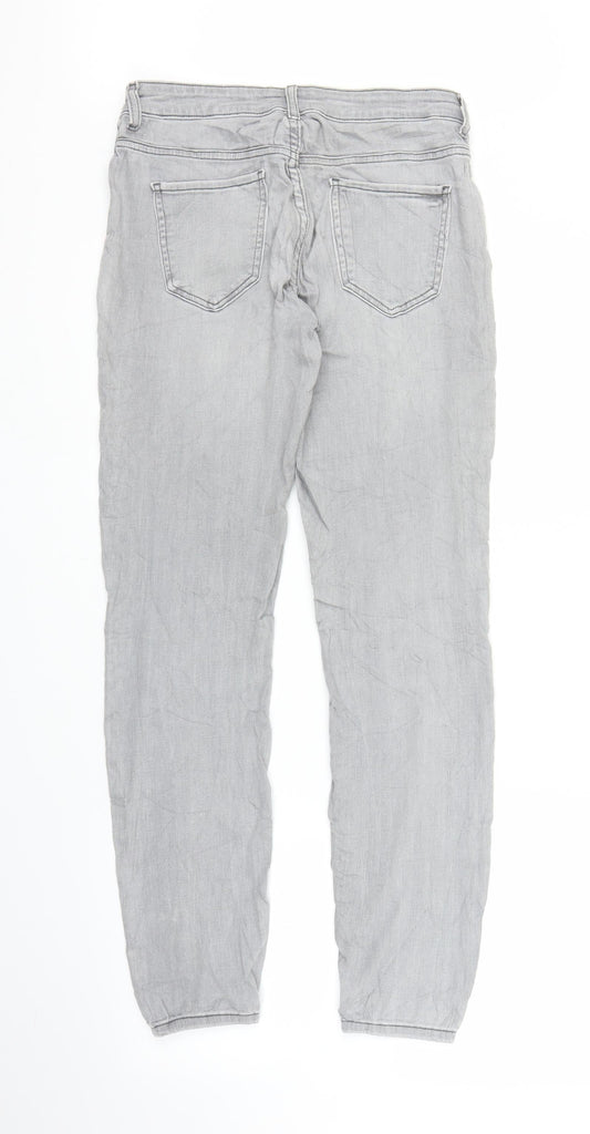 Preworn Womens Grey  Denim Jegging Jeans Size M L29 in