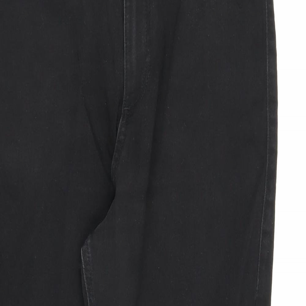 Preworn Womens Black   Jegging Jeans Size 14 L24 in