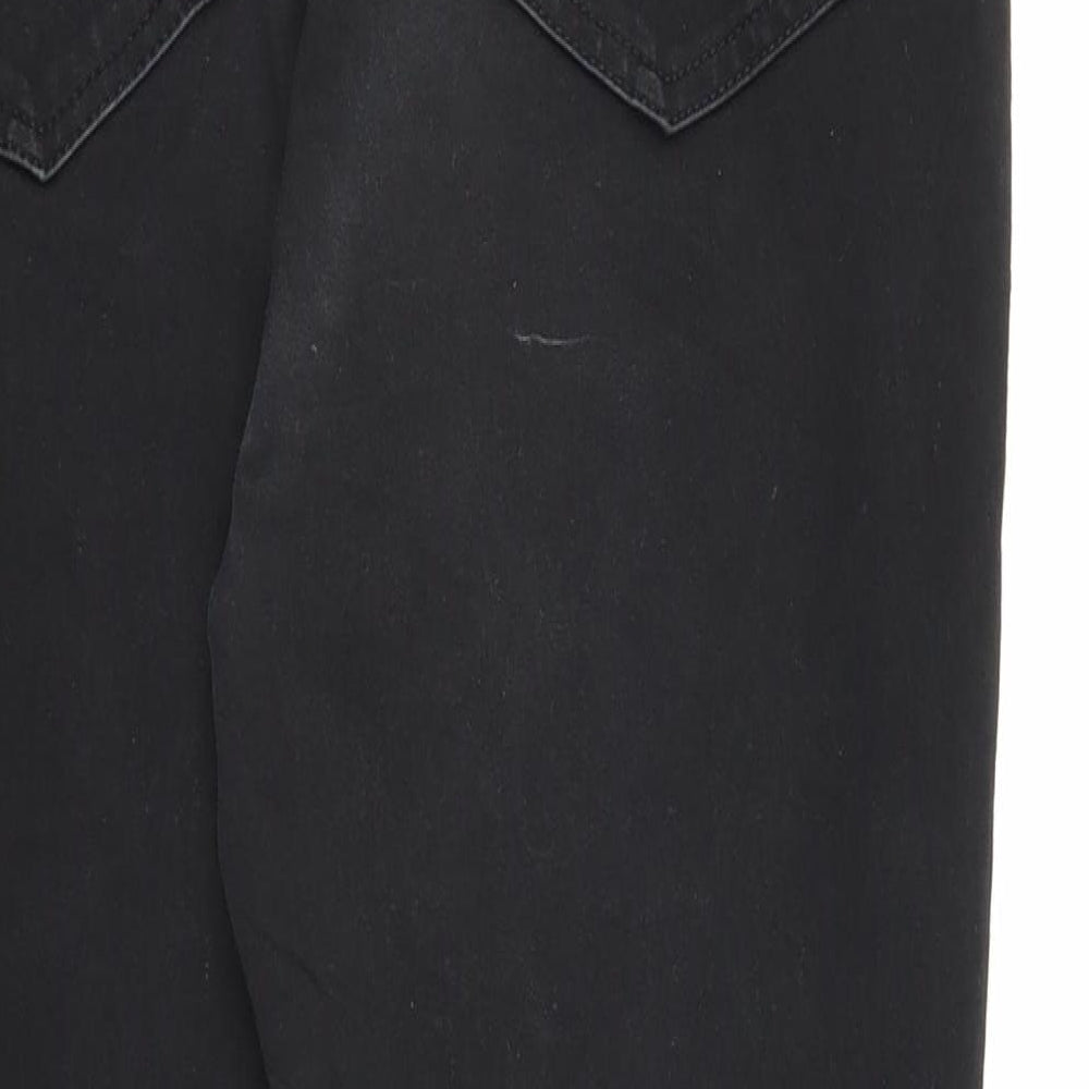 Preworn Womens Black   Jegging Jeans Size 14 L24 in