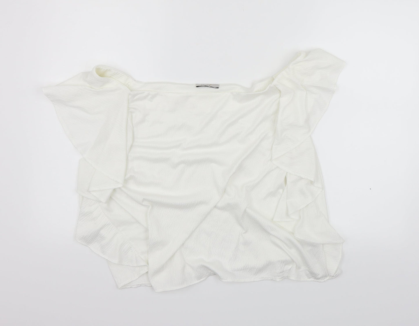 Marks and Spencer Womens White   Basic T-Shirt Size 14