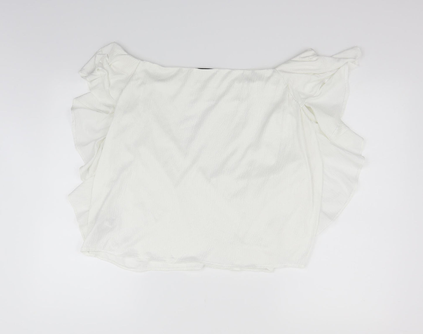 Marks and Spencer Womens White   Basic T-Shirt Size 14