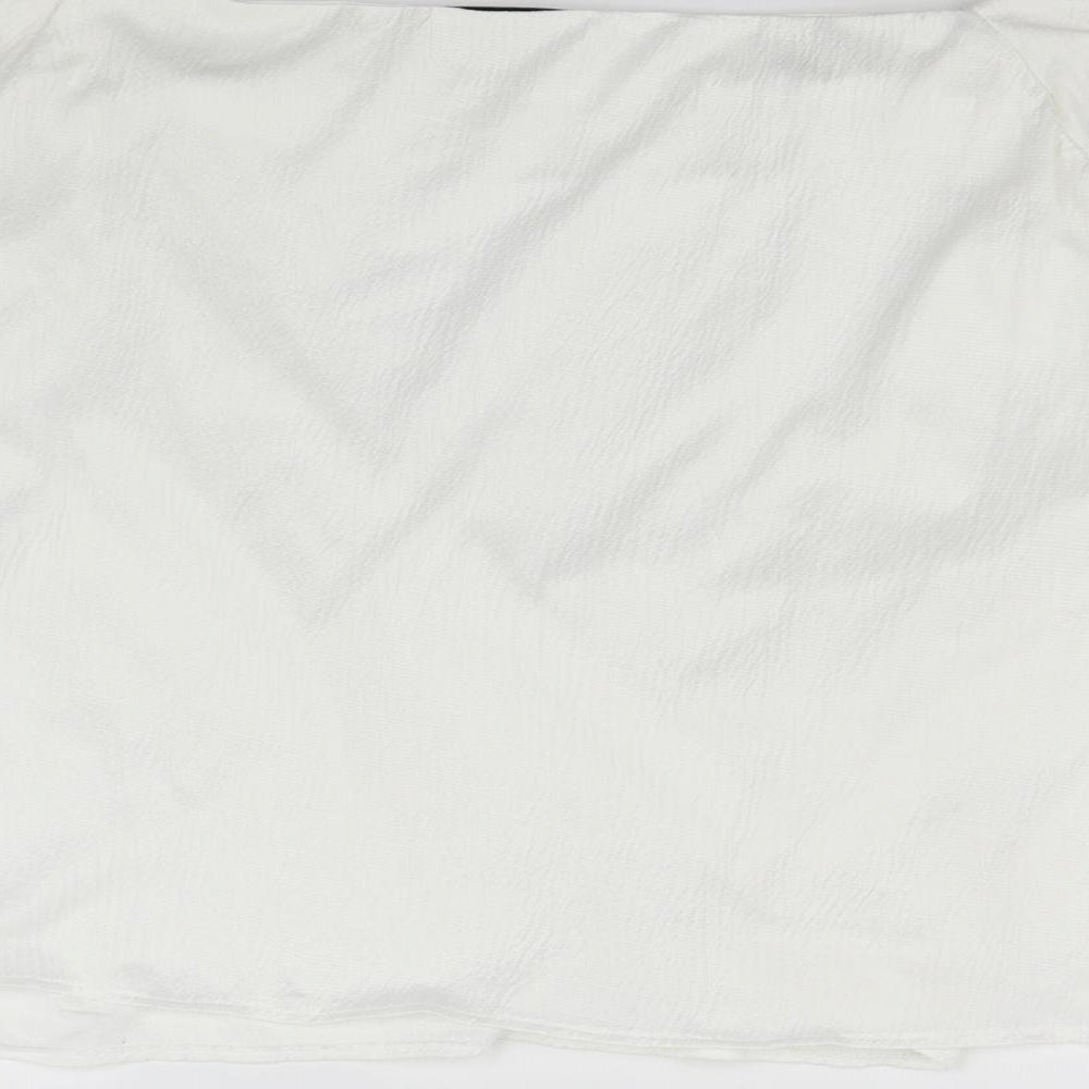 Marks and Spencer Womens White   Basic T-Shirt Size 14