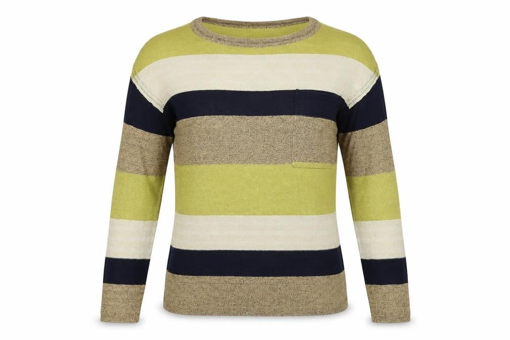 Next Womens Yellow Striped  Pullover Jumper Size 6