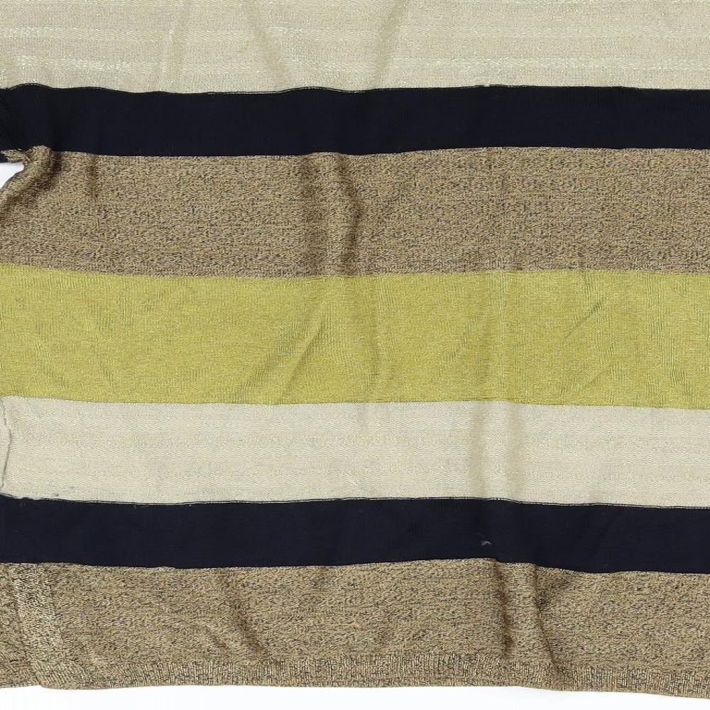 NEXT Womens Yellow Striped  Pullover Jumper Size 6